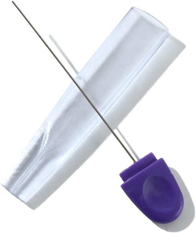 Pokinge 2Pcs Stainless Steel Cake Tester Needle,Reusbale Cake Testing Probe Stick Cake Skewer with Cover Baking Tools for Cake,Bread,Biscuit,Muffin,Pancake - Image 3